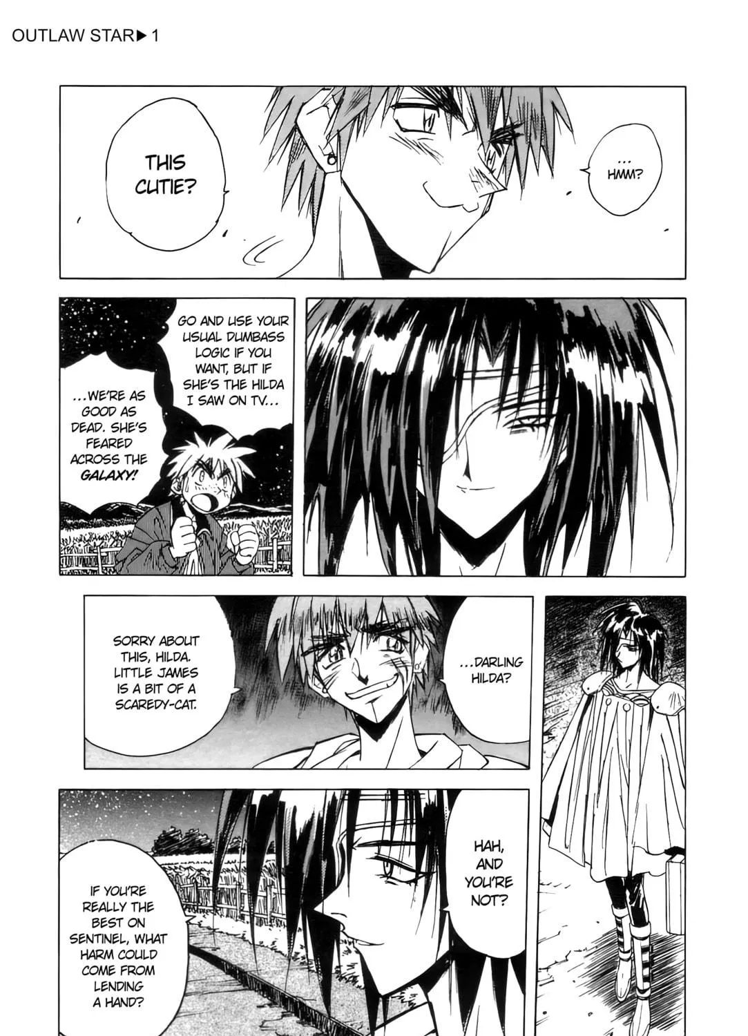 Read Outlaw Star chapter 2 image 8 on Lezhin
