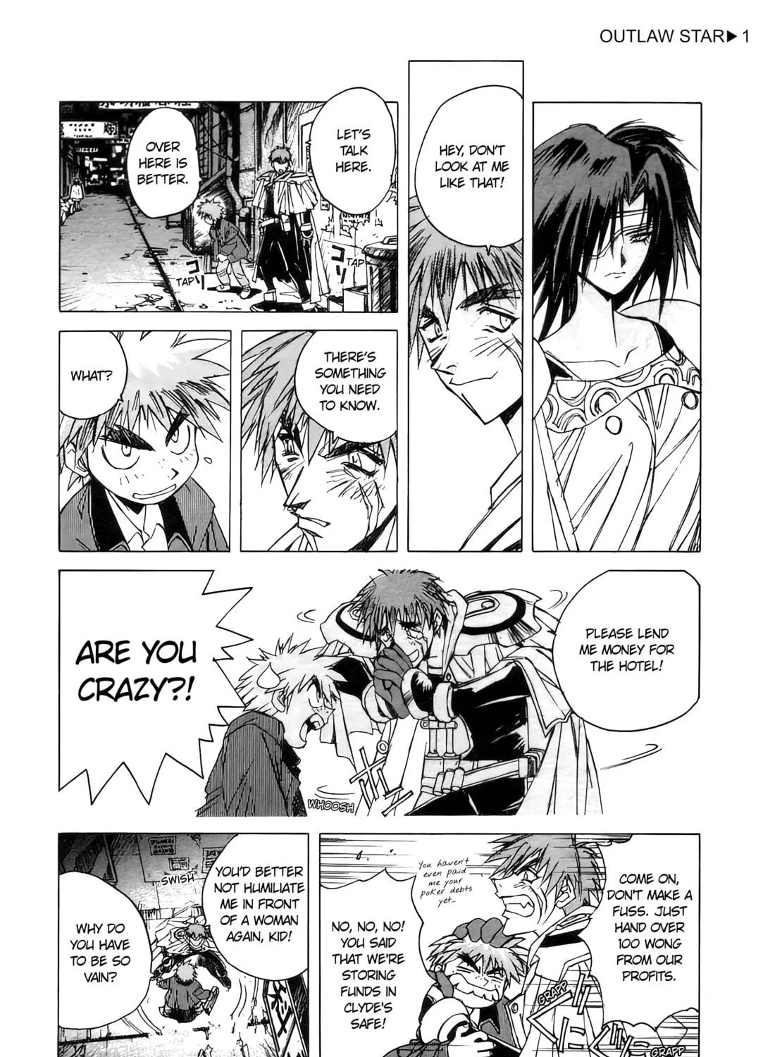 Read Outlaw Star chapter 3 image 10 on Lezhin