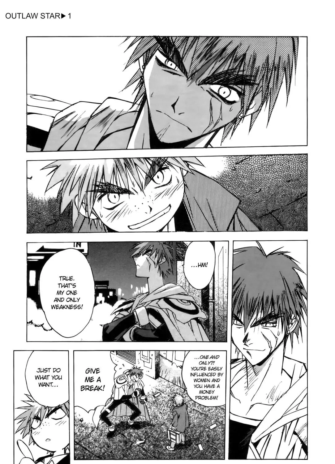 Read Outlaw Star chapter 3 image 16 on Lezhin