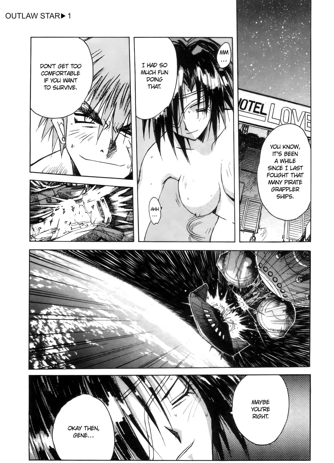 Read Outlaw Star chapter 3 image 44 on Lezhin