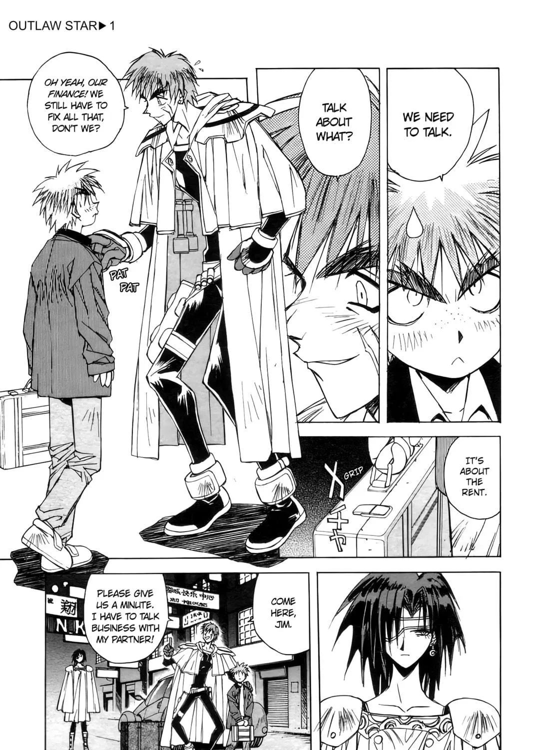 Read Outlaw Star chapter 3 image 8 on Lezhin