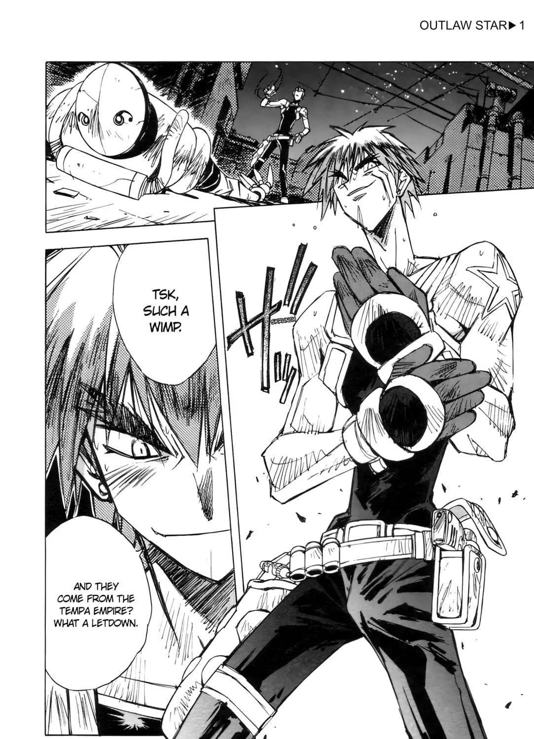 Read Outlaw Star chapter 4 image 14 on Lezhin