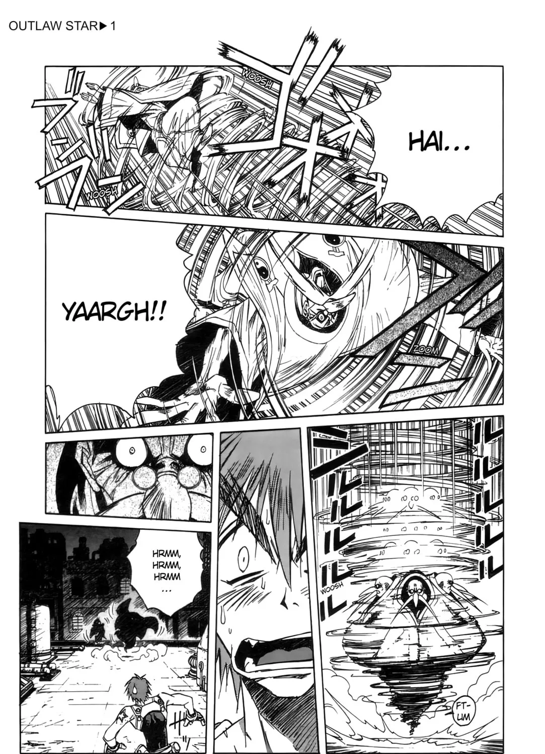 Read Outlaw Star chapter 4 image 20 on Lezhin