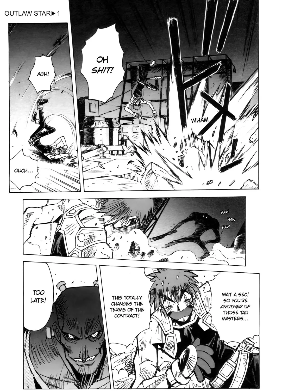 Read Outlaw Star chapter 4 image 32 on Lezhin