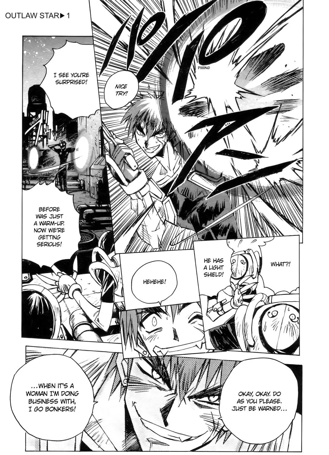 Read Outlaw Star chapter 4 image 8 on Lezhin