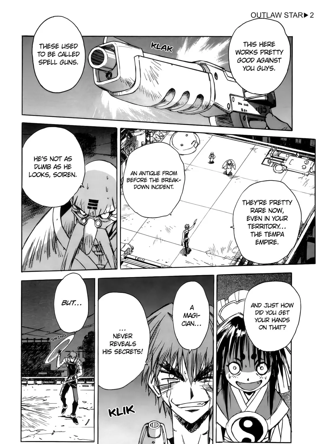 Read Outlaw Star chapter 5 image 26 on Lezhin