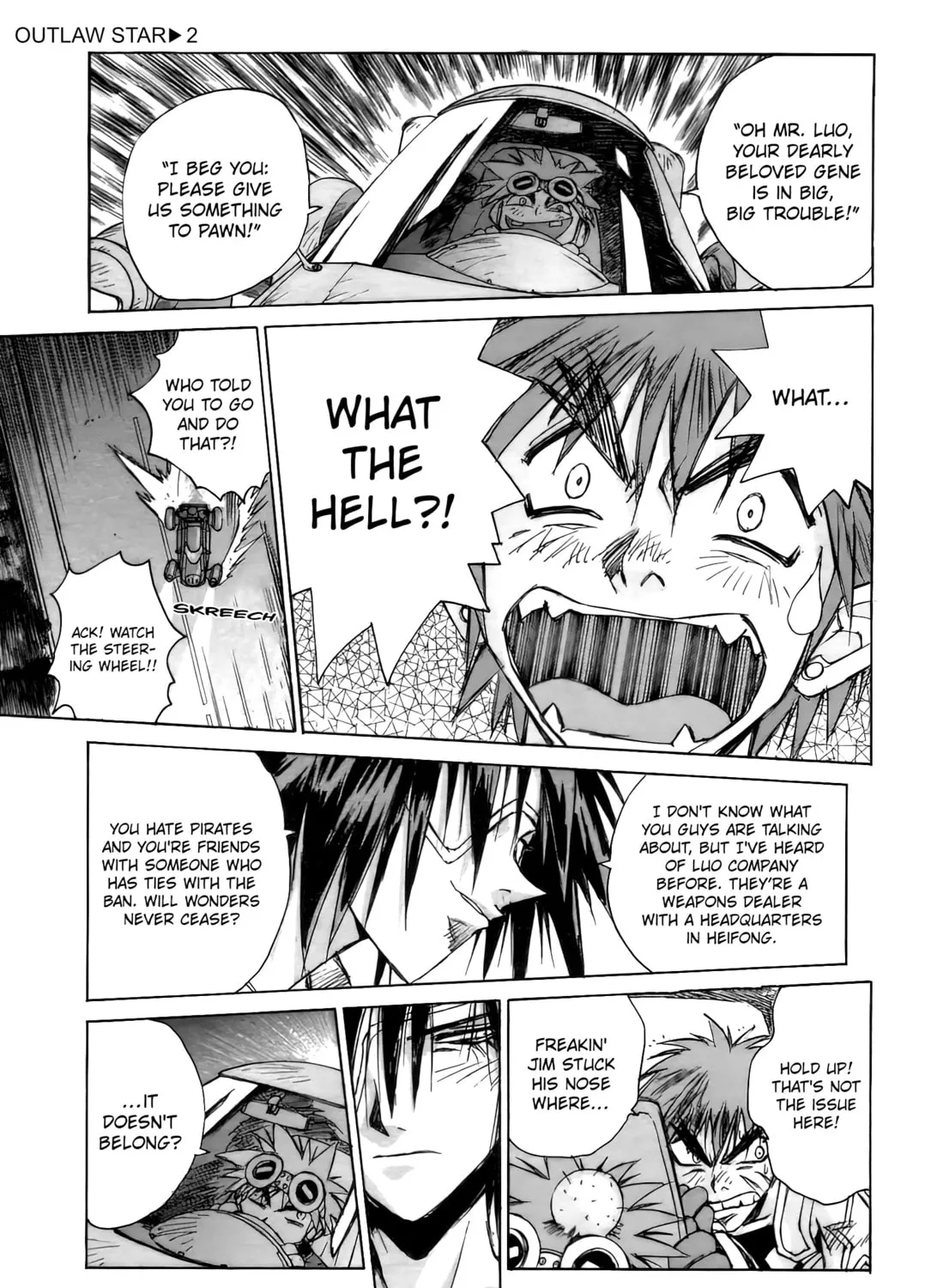 Read Outlaw Star chapter 6 image 12 on Lezhin