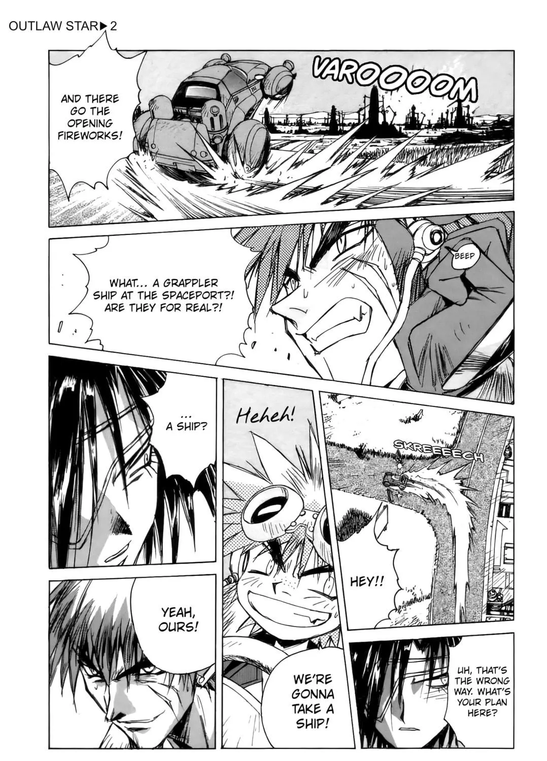Read Outlaw Star chapter 6 image 28 on Lezhin