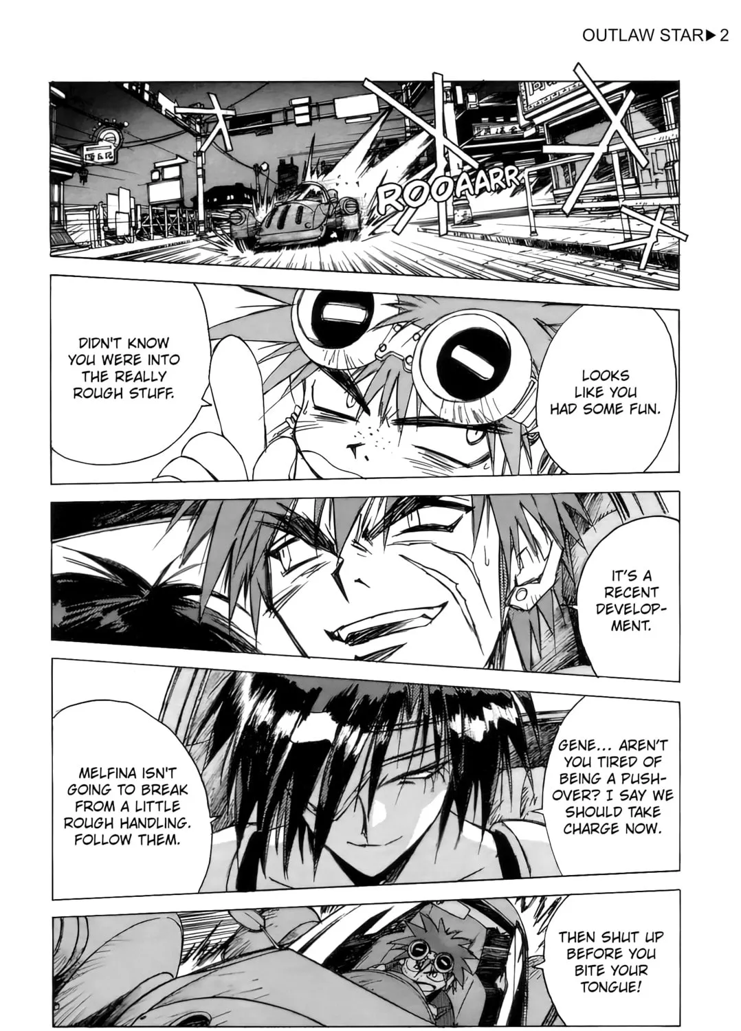 Read Outlaw Star chapter 6 image 6 on Lezhin