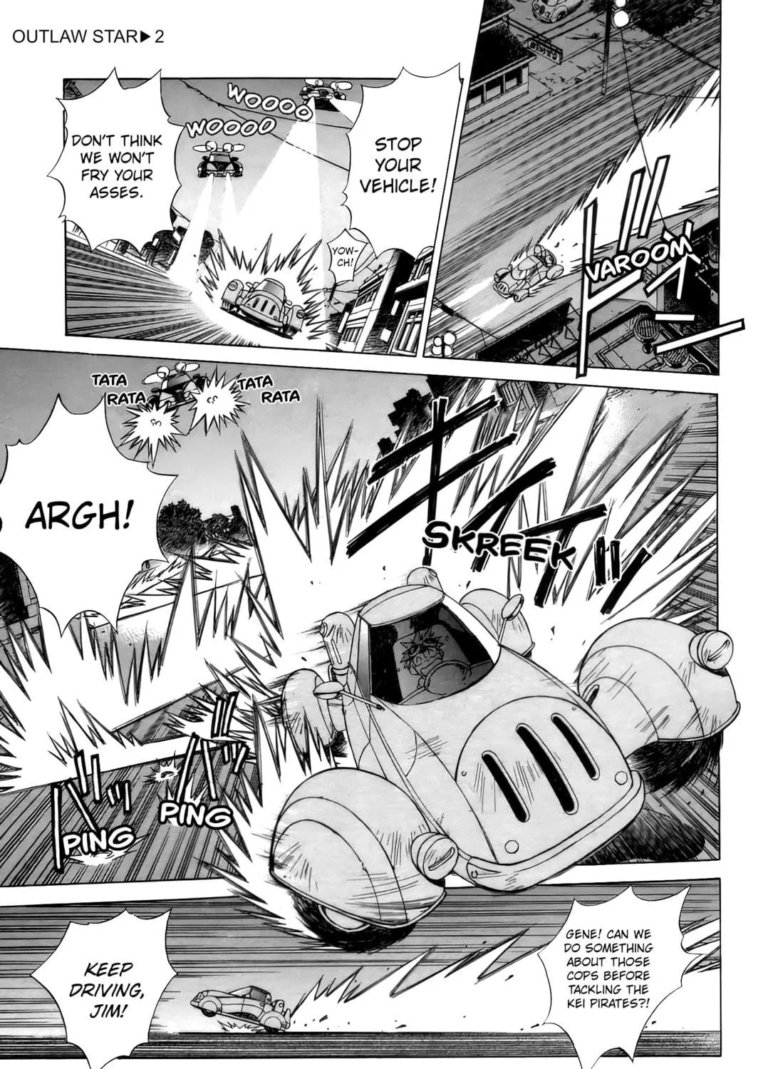 Read Outlaw Star chapter 6 image 8 on Lezhin