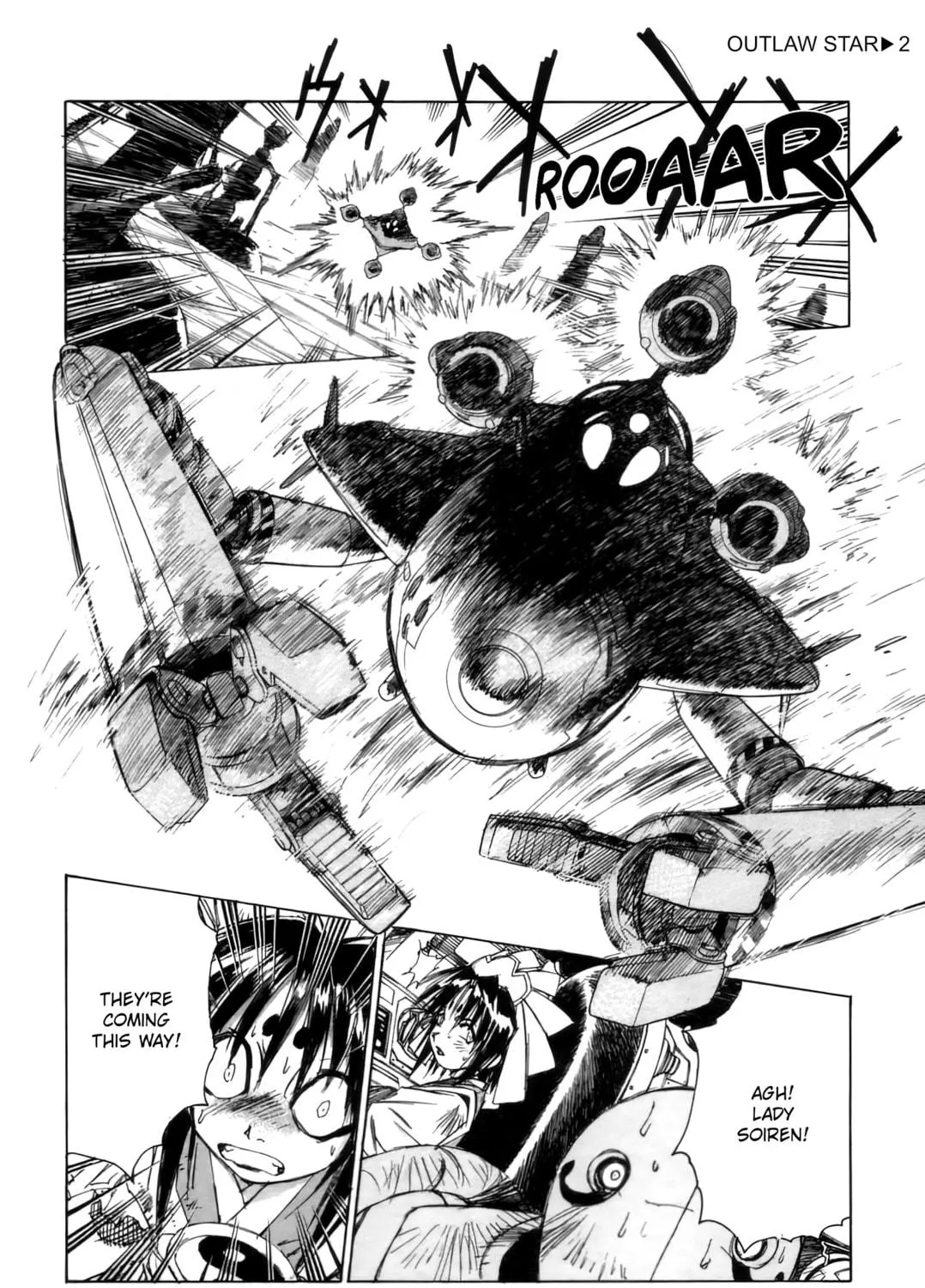 Read Outlaw Star chapter 7 image 10 on Lezhin