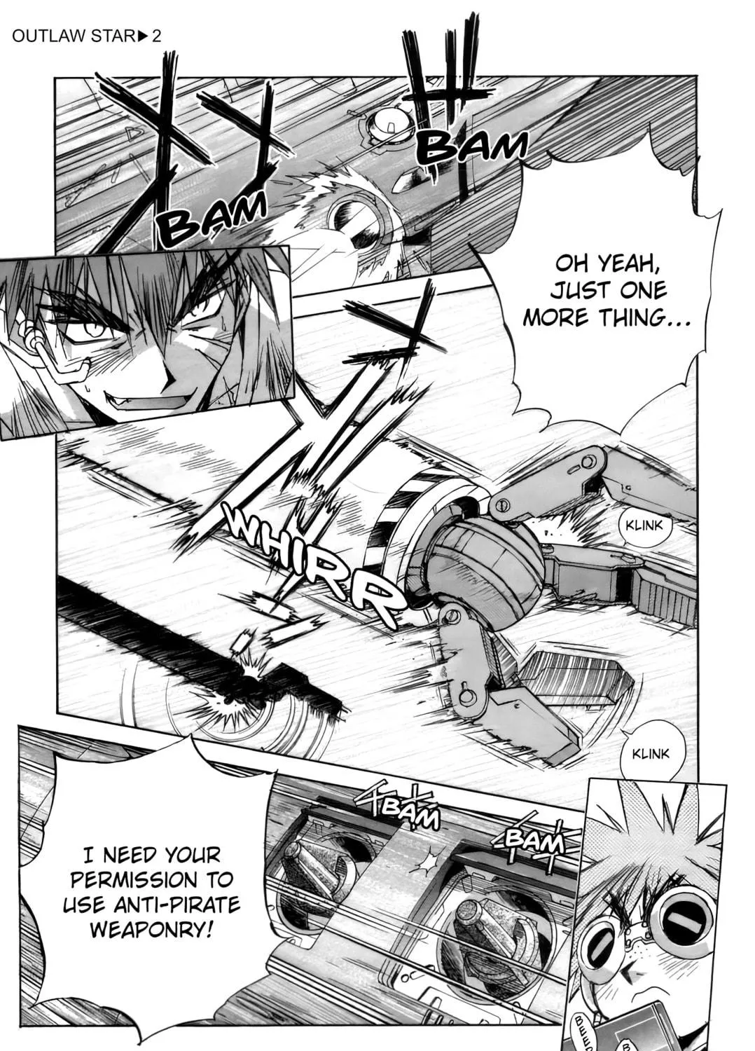 Read Outlaw Star chapter 7 image 4 on Lezhin