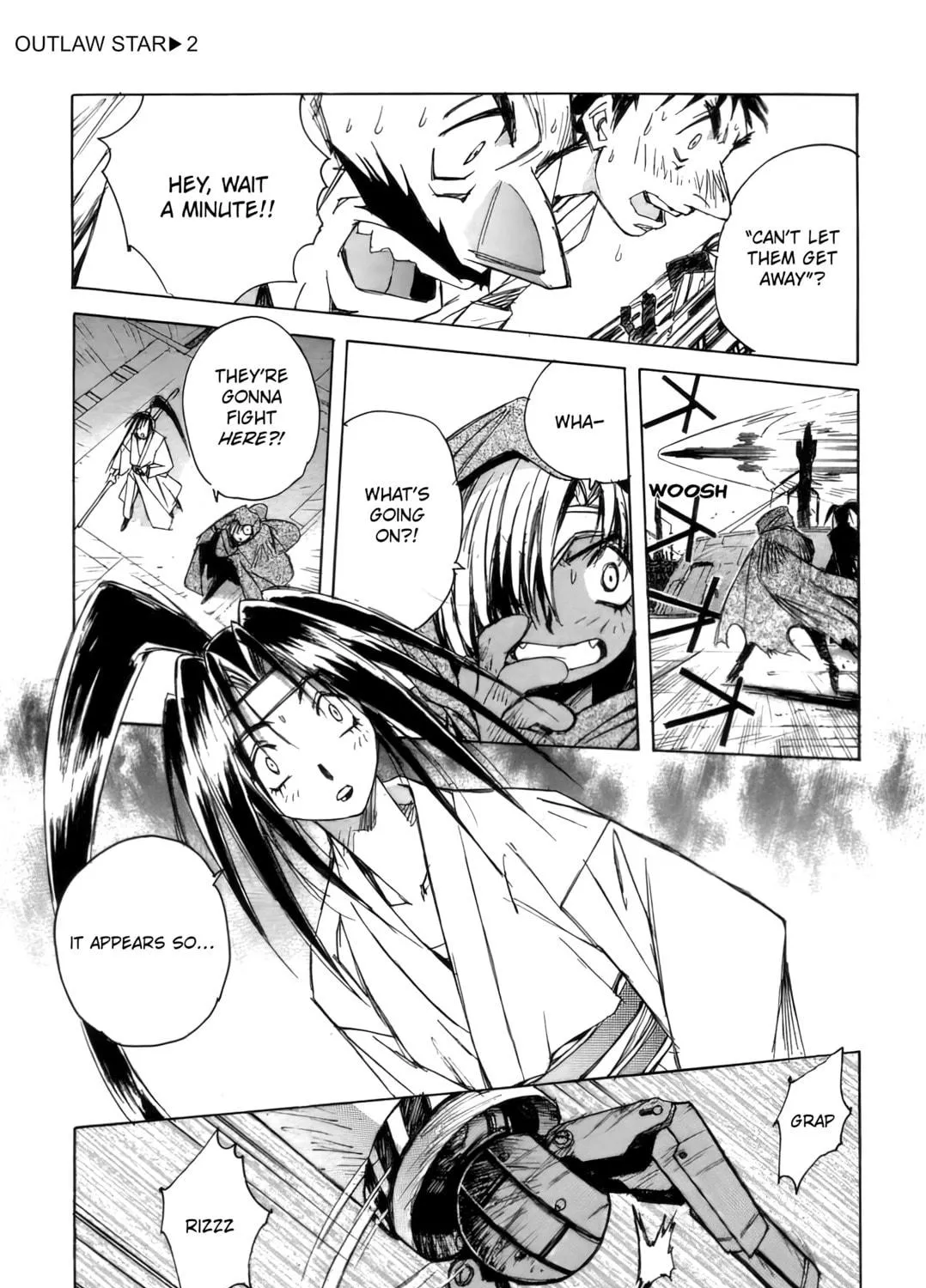 Read Outlaw Star chapter 7 image 8 on Lezhin