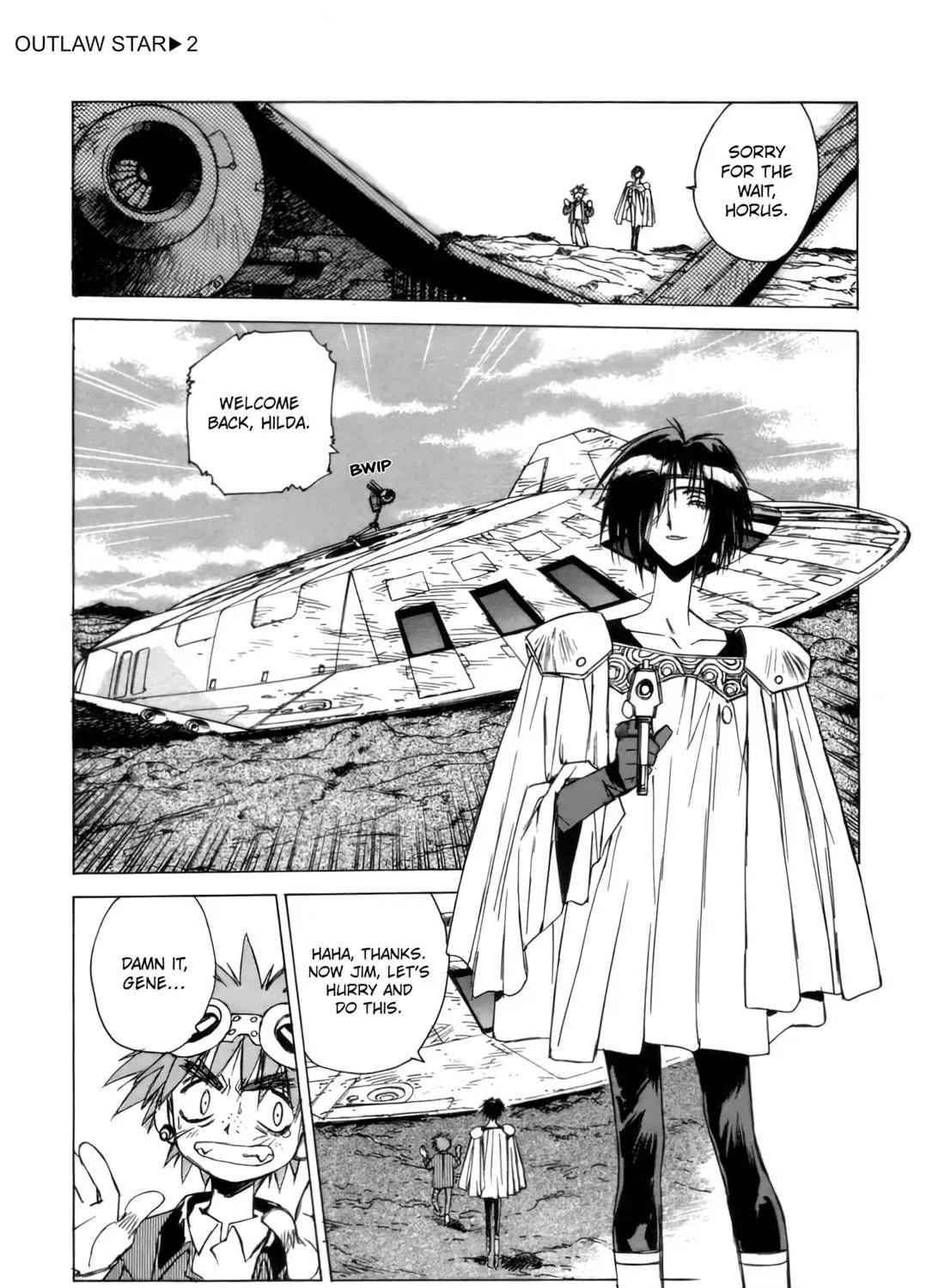 Read Outlaw Star chapter 9 image 18 on Lezhin