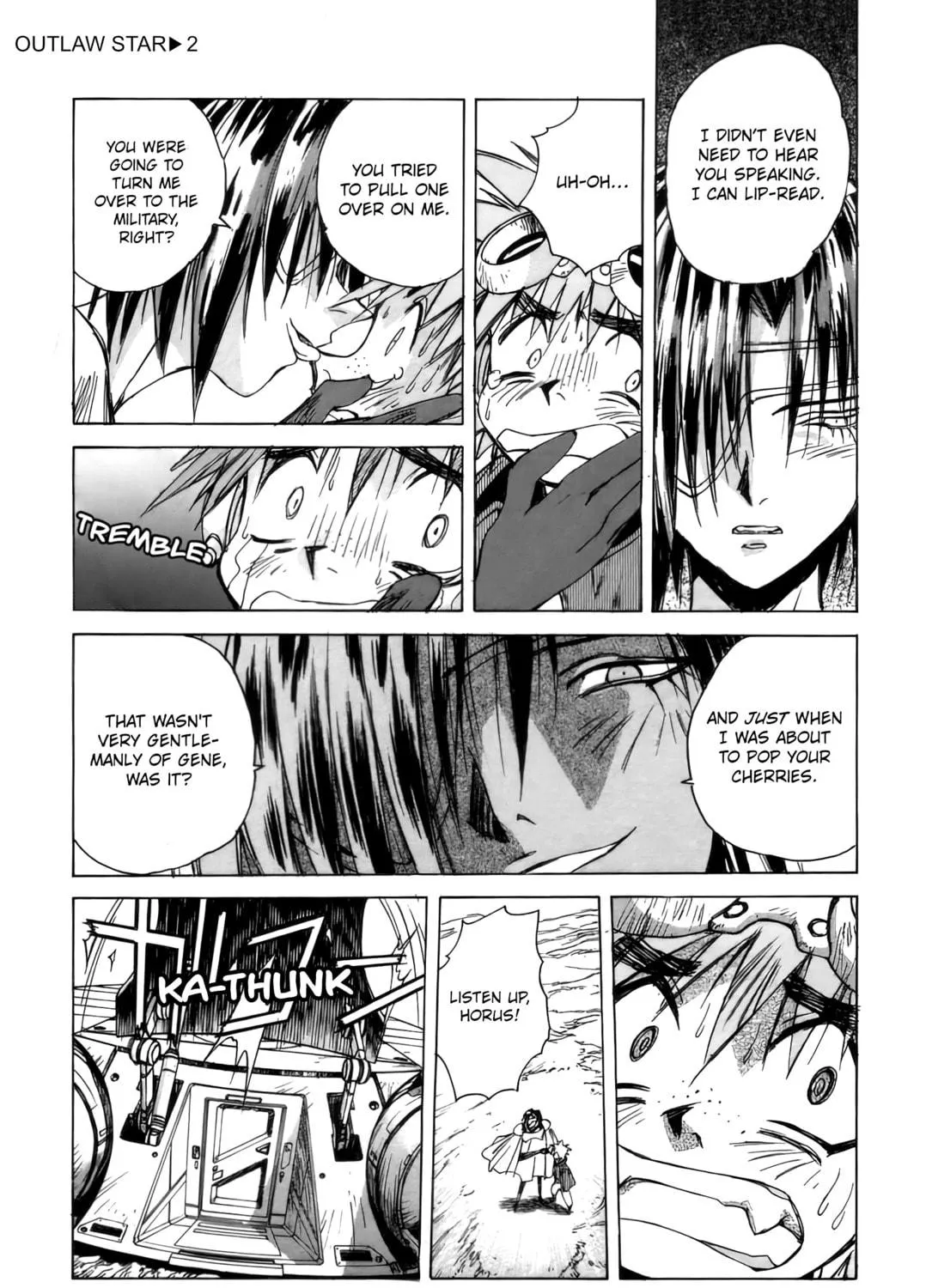 Read Outlaw Star chapter 9 image 22 on Lezhin