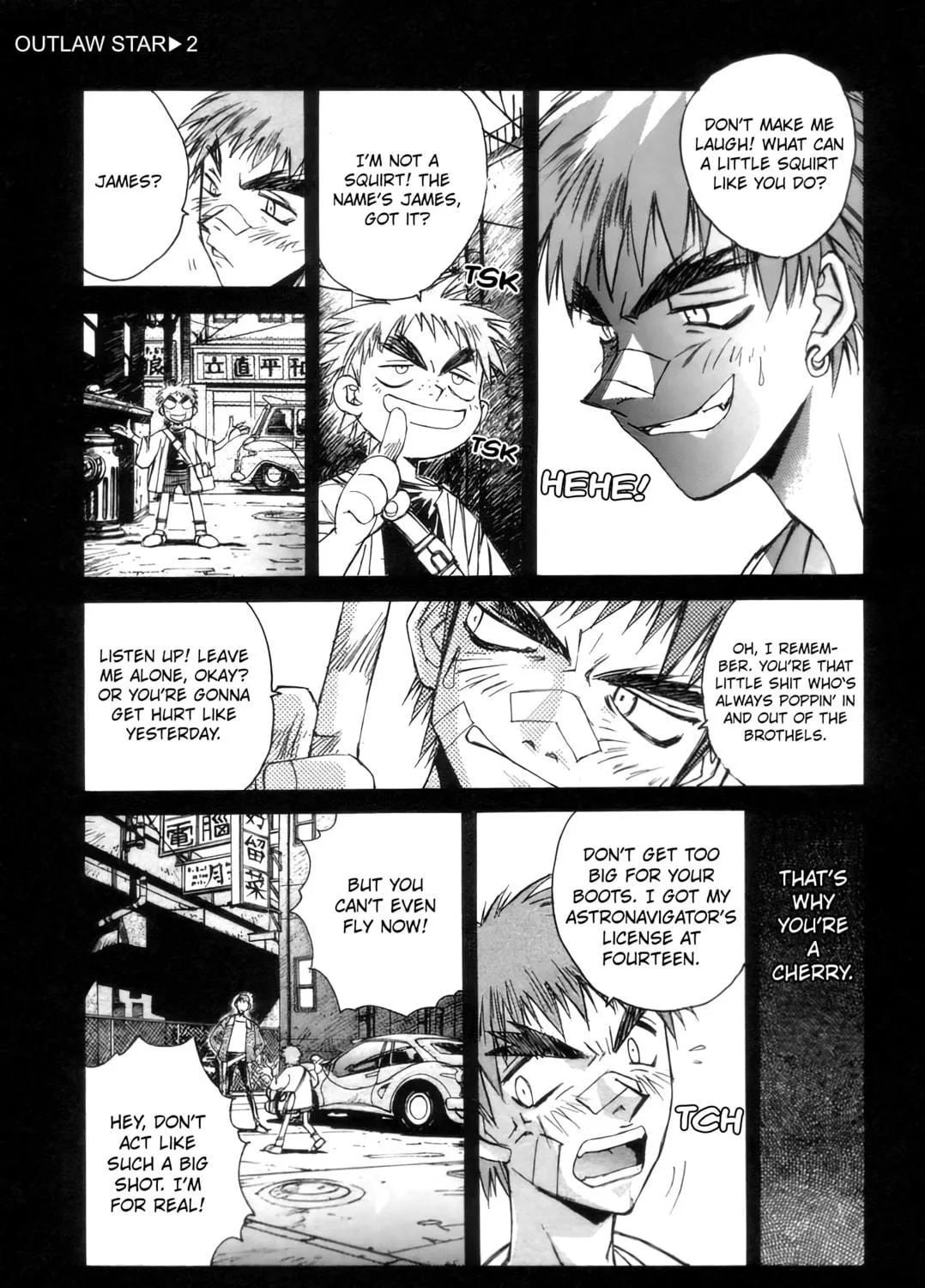 Read Outlaw Star chapter 9 image 4 on Lezhin