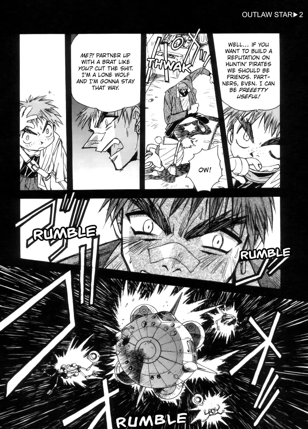 Read Outlaw Star chapter 9 image 6 on Lezhin
