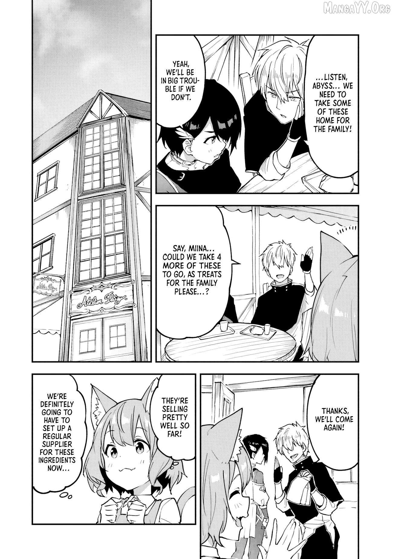 Outo no Hazure no Renkinjutsushi: Hazure Shokukyou Datta node, Nonbiri Omise Keiei Shimasu Chapter 29 page 20 - 