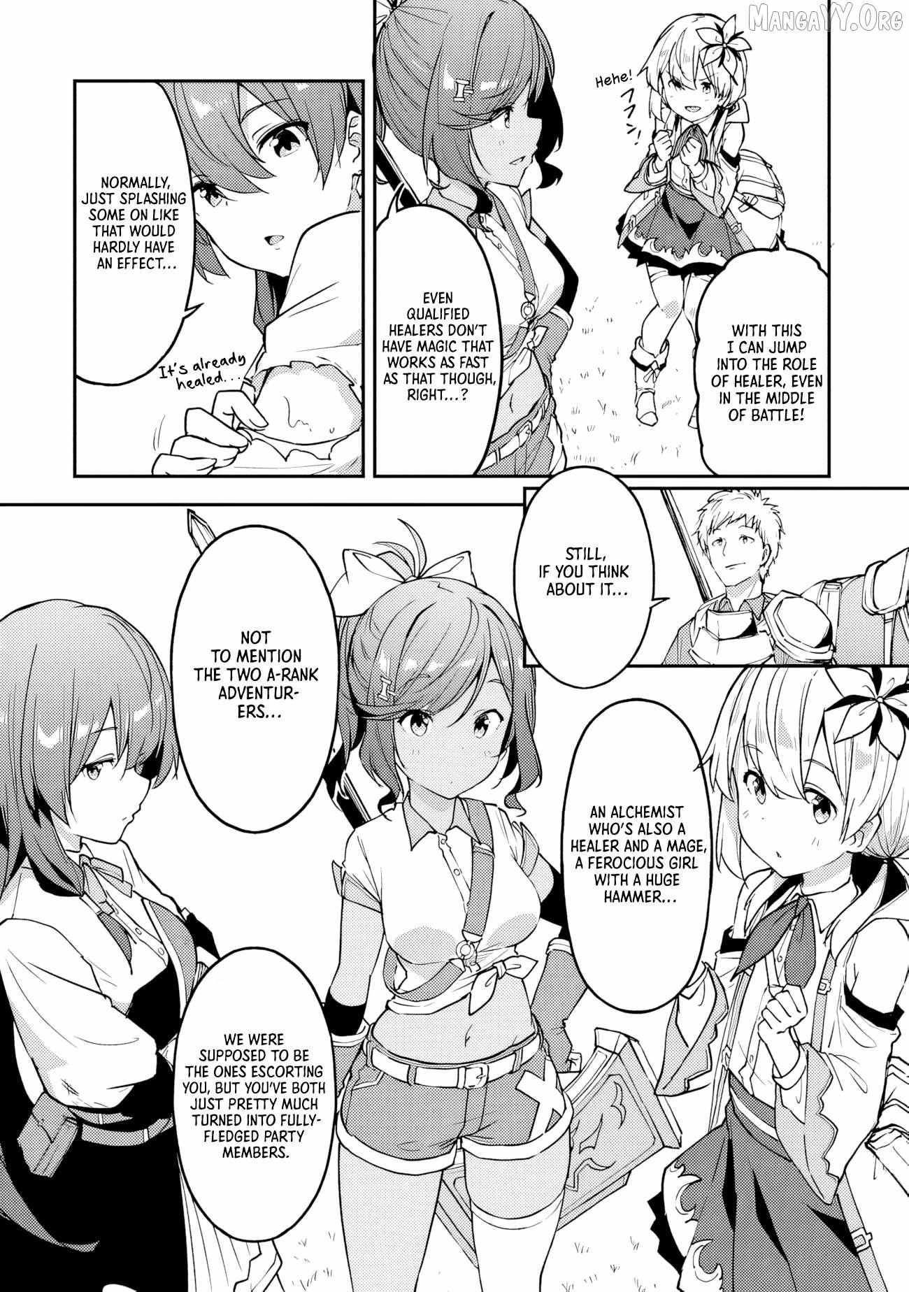 Outo no Hazure no Renkinjutsushi: Hazure Shokukyou Datta node, Nonbiri Omise Keiei Shimasu Chapter 32 page 17 - 