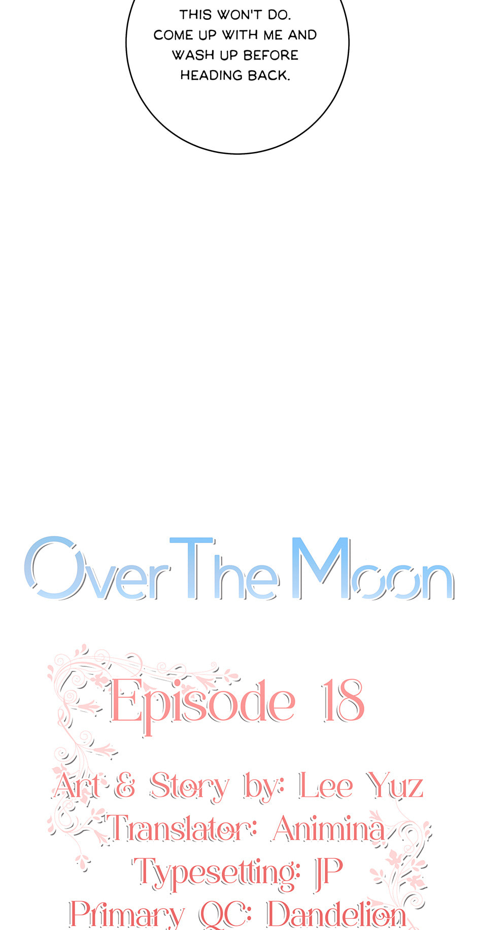Read Over the Moon (Lee Yuz) chapter 18 image 6 on Lezhin