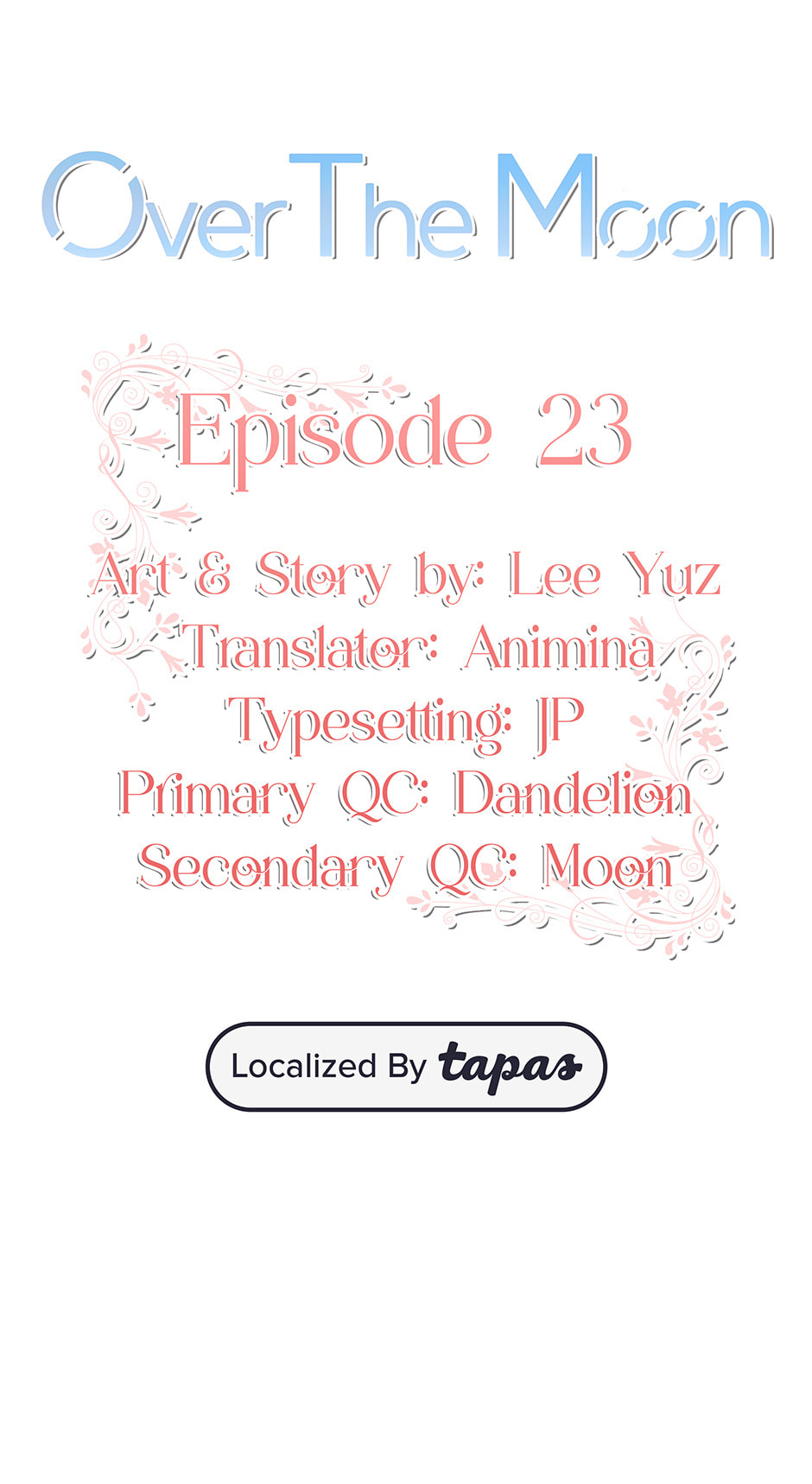 Read Over the Moon (Lee Yuz) chapter 23 image 0 on Lezhin