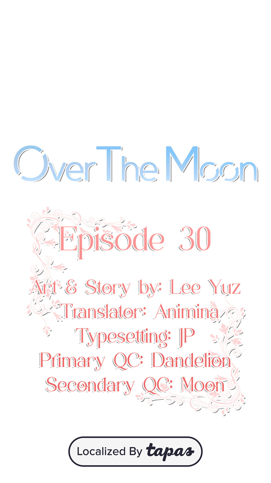 Read Over the Moon (Lee Yuz) chapter 30 image 0 on Lezhin