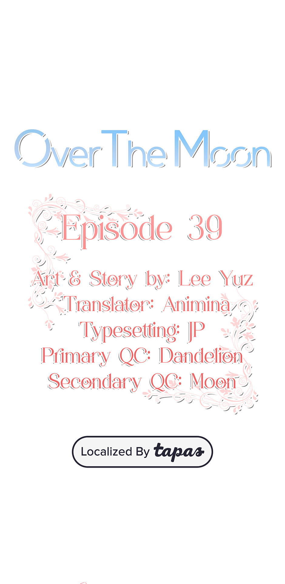 Read Over the Moon (Lee Yuz) chapter 39 image 0 on Lezhin