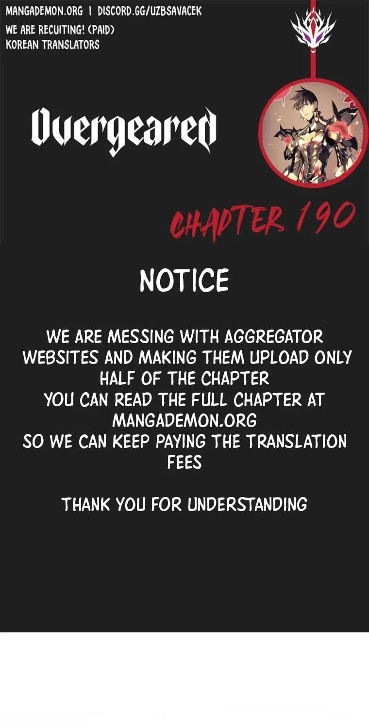 Read Overgeared (Team Argo) chapter 190 image 1 on Lezhin