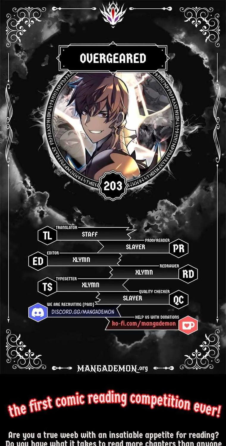 Read Overgeared (Team Argo) chapter 203 image 1 on Lezhin