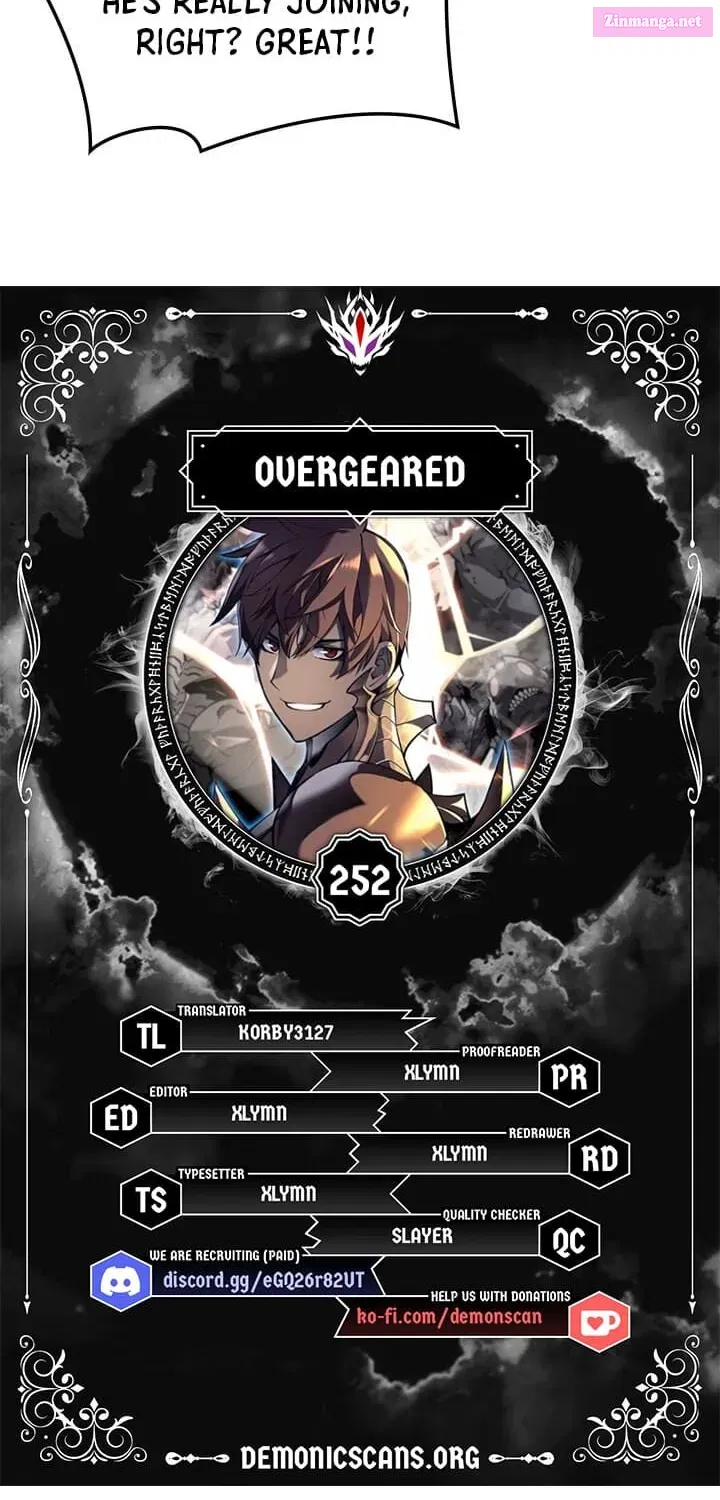 Read Overgeared (Team Argo) chapter 252 image 1 on Lezhin