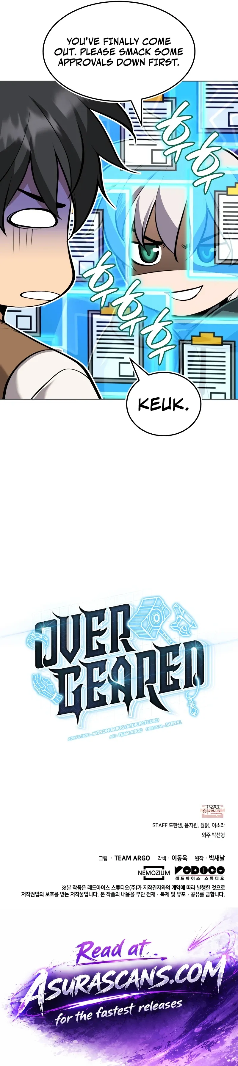 Read Overgeared (Team Argo) chapter 320 image 13 on Lezhin