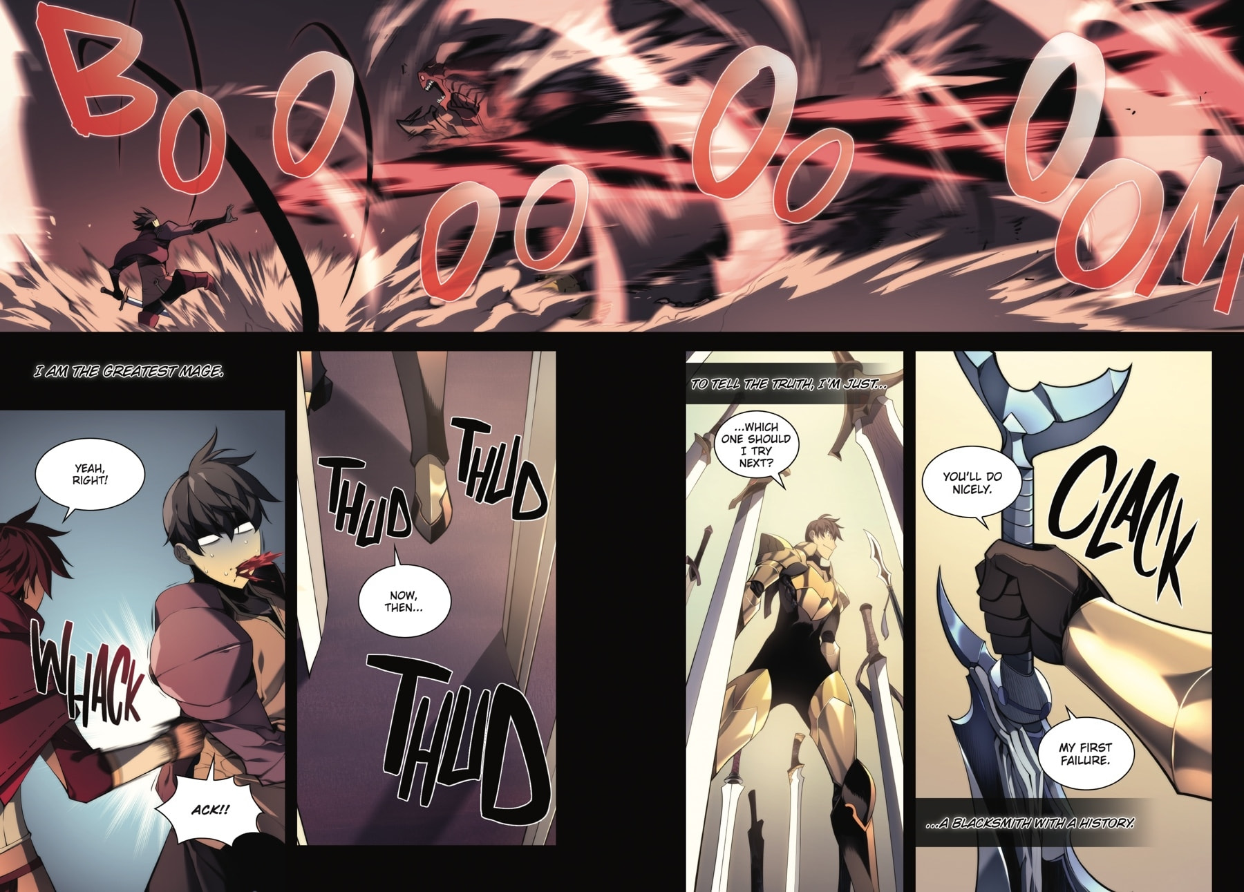 Read Overgeared (Team Argo) chapter 1 image 12 on Lezhin