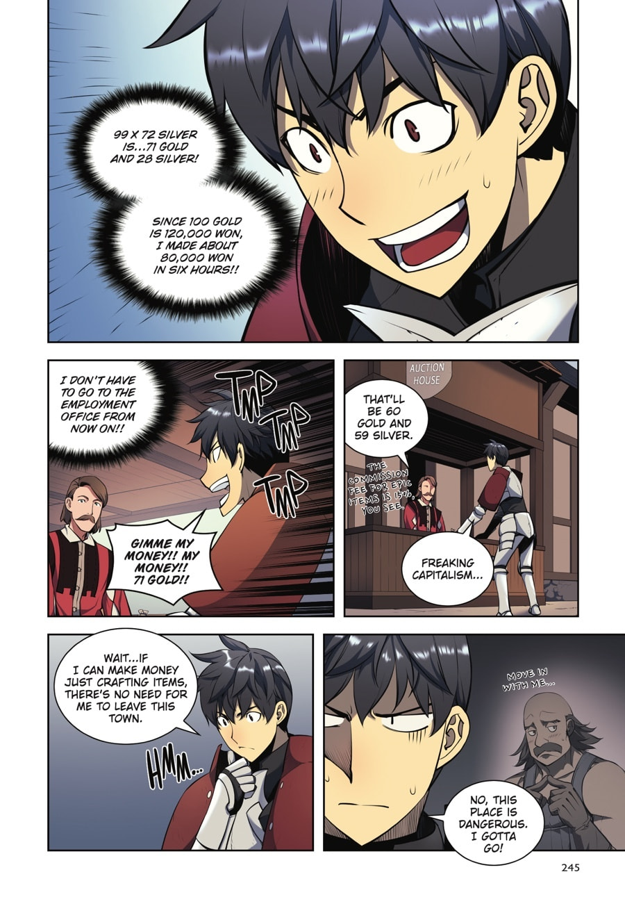Read Overgeared (Team Argo) chapter 1 image 244 on Lezhin