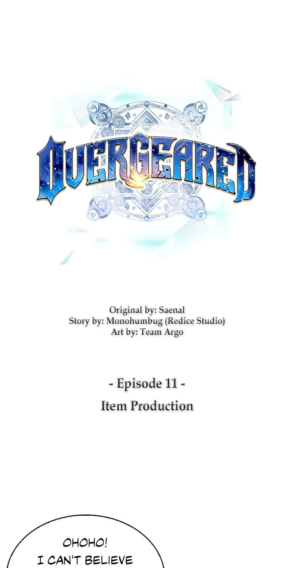 Read Overgeared (Team Argo) chapter 11 image 12 on Lezhin