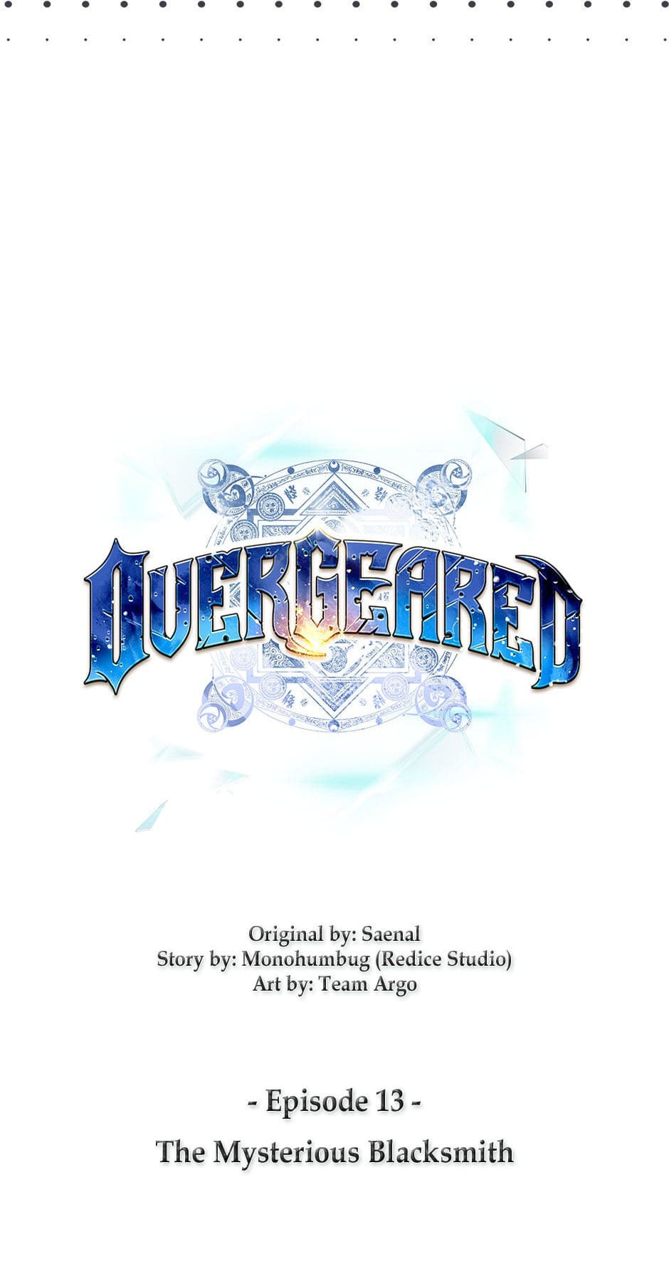 Read Overgeared (Team Argo) chapter 13 image 4 on Lezhin