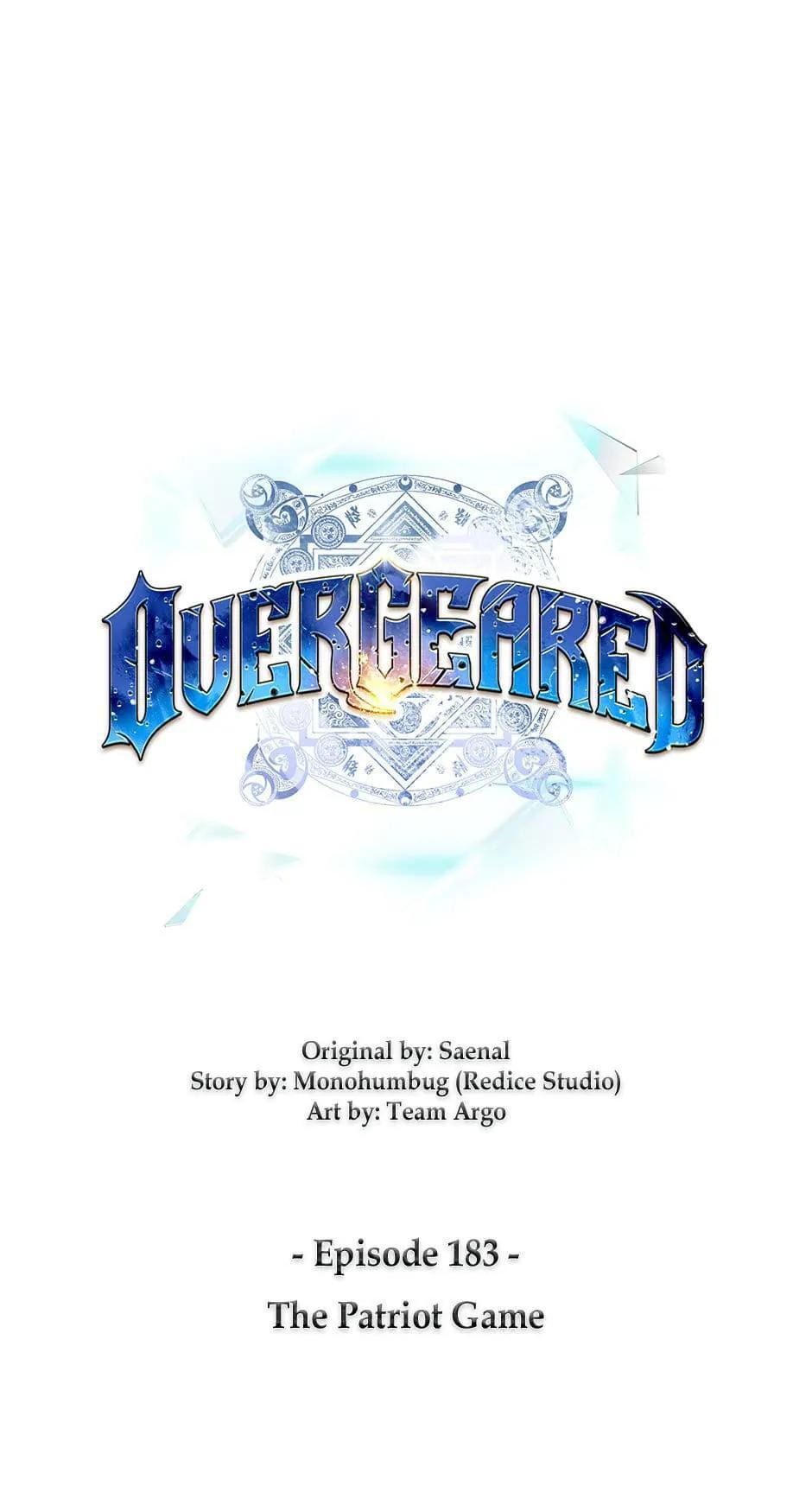 Read Overgeared (Team Argo) chapter 183 image 0 on Lezhin