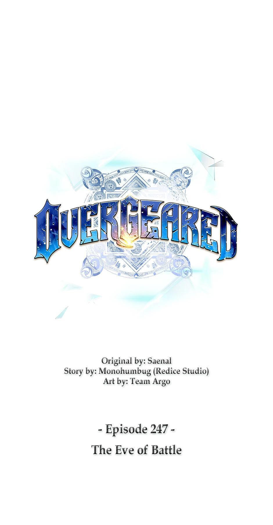 Read Overgeared (Team Argo) chapter 247 image 0 on Lezhin
