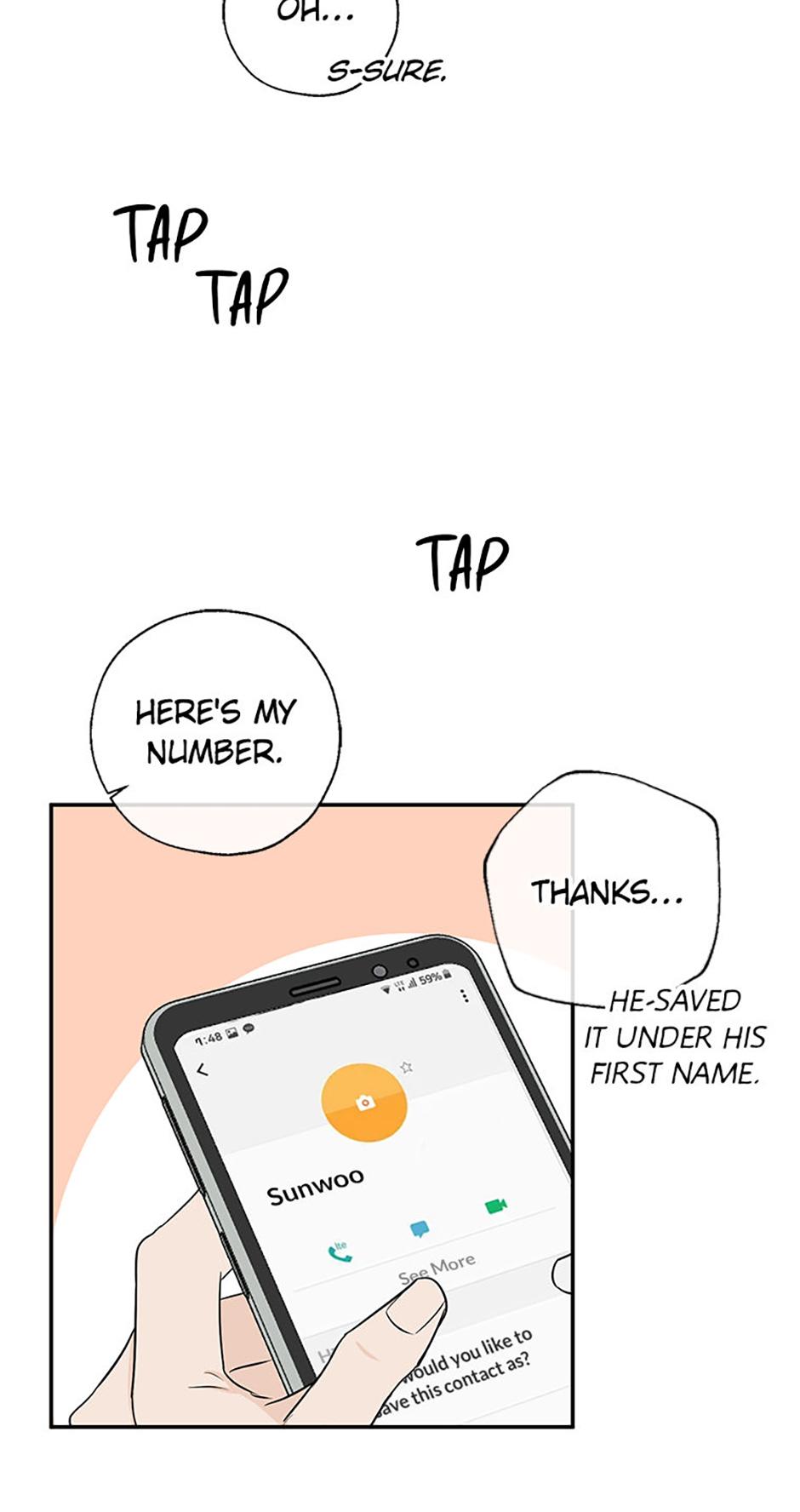 Read Overlooking Your Eyes chapter 10 image 8 on Lezhin