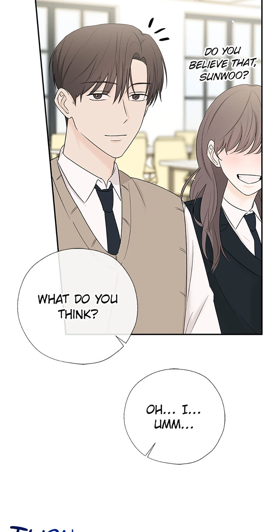 Read Overlooking Your Eyes chapter 22 image 55 on Lezhin