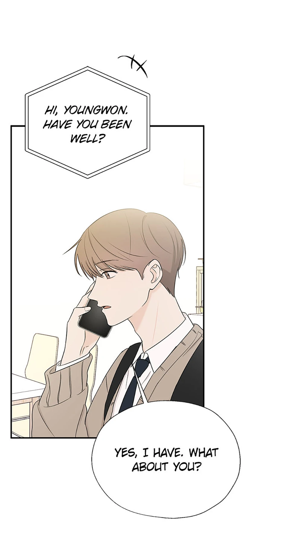 Read Overlooking Your Eyes chapter 25 image 35 on Lezhin