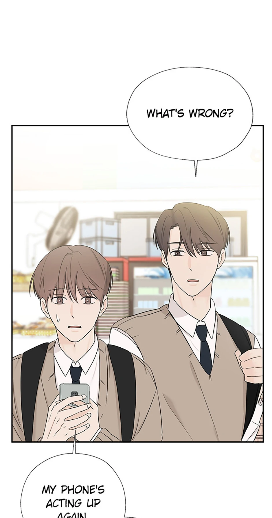 Read Overlooking Your Eyes chapter 25 image 38 on Lezhin