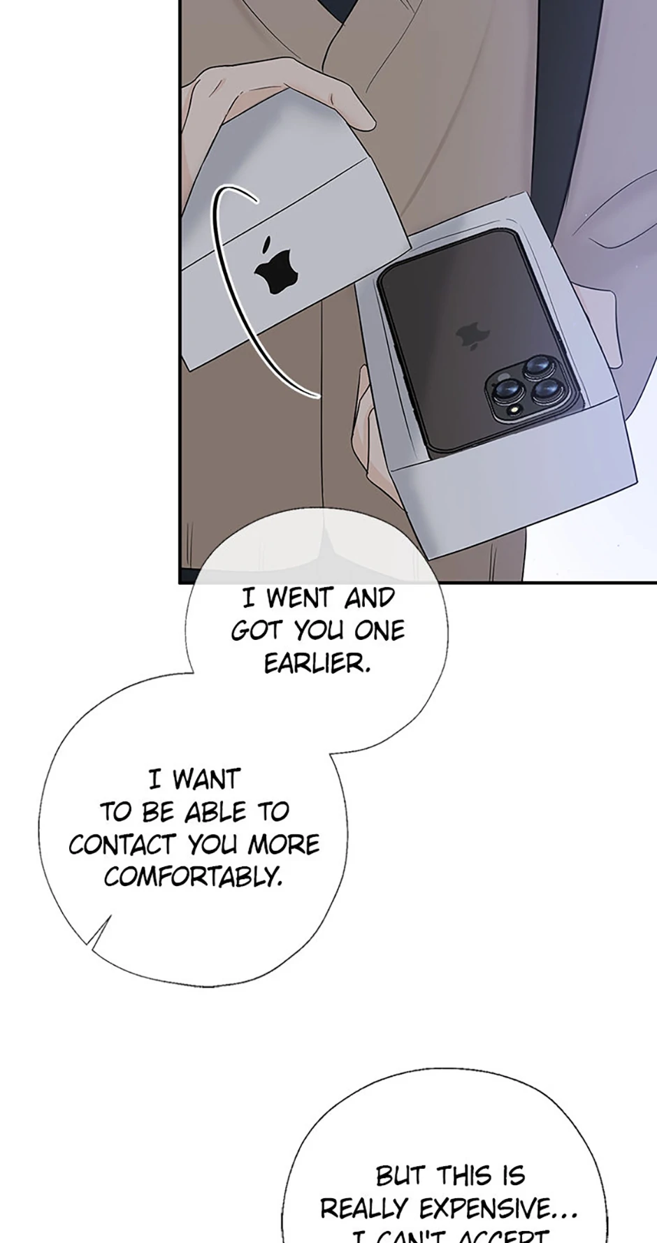 Read Overlooking Your Eyes chapter 27 image 2 on Lezhin