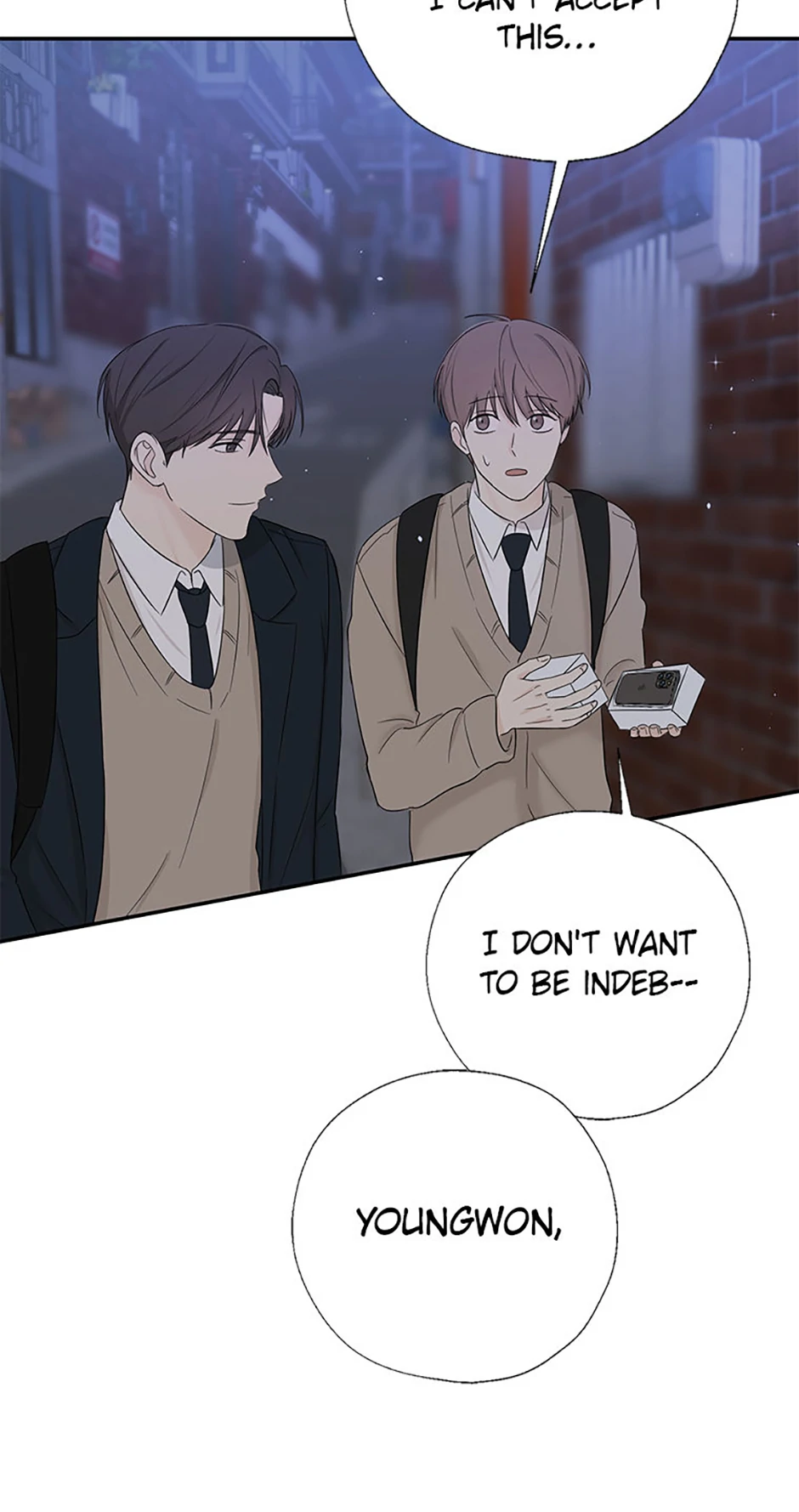 Read Overlooking Your Eyes chapter 27 image 3 on Lezhin