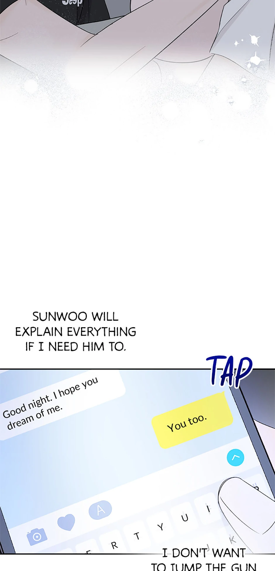 Read Overlooking Your Eyes chapter 32 image 52 on Lezhin
