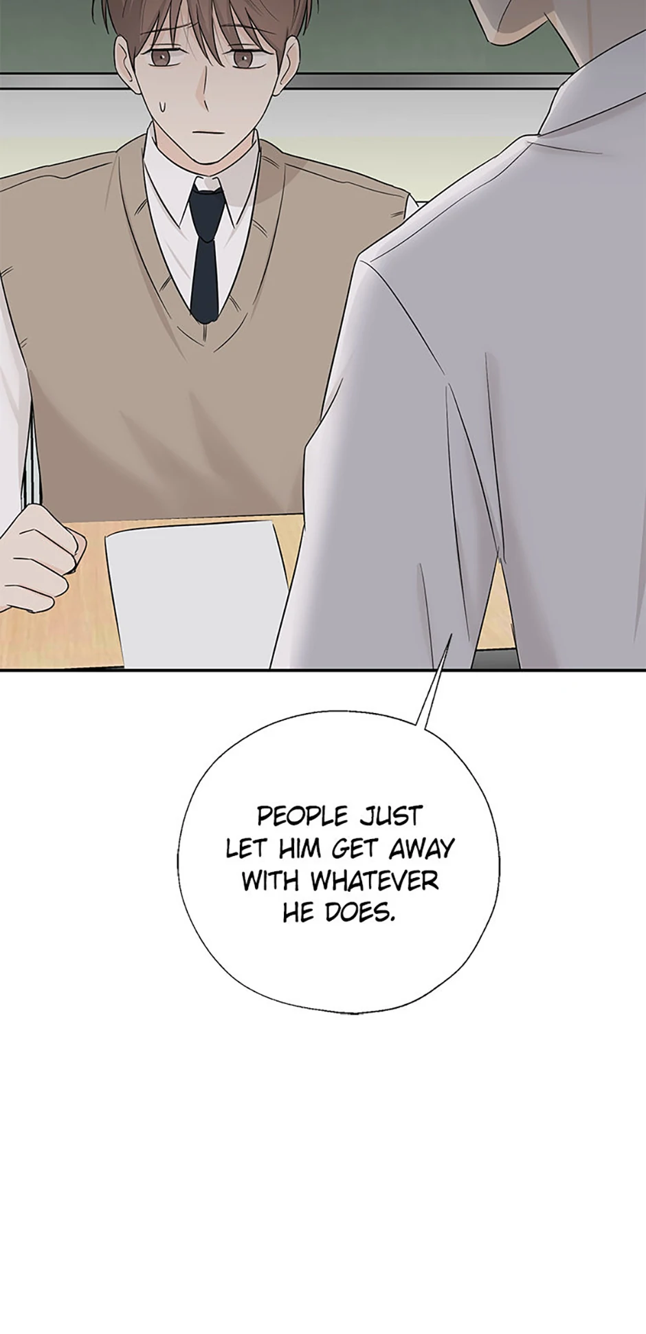 Read Overlooking Your Eyes chapter 32 image 8 on Lezhin