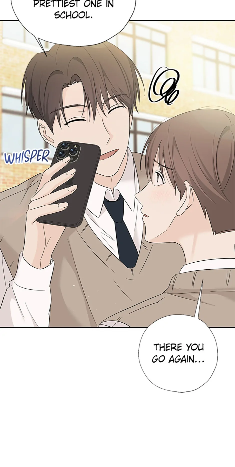 Read Overlooking Your Eyes chapter 35 image 10 on Lezhin