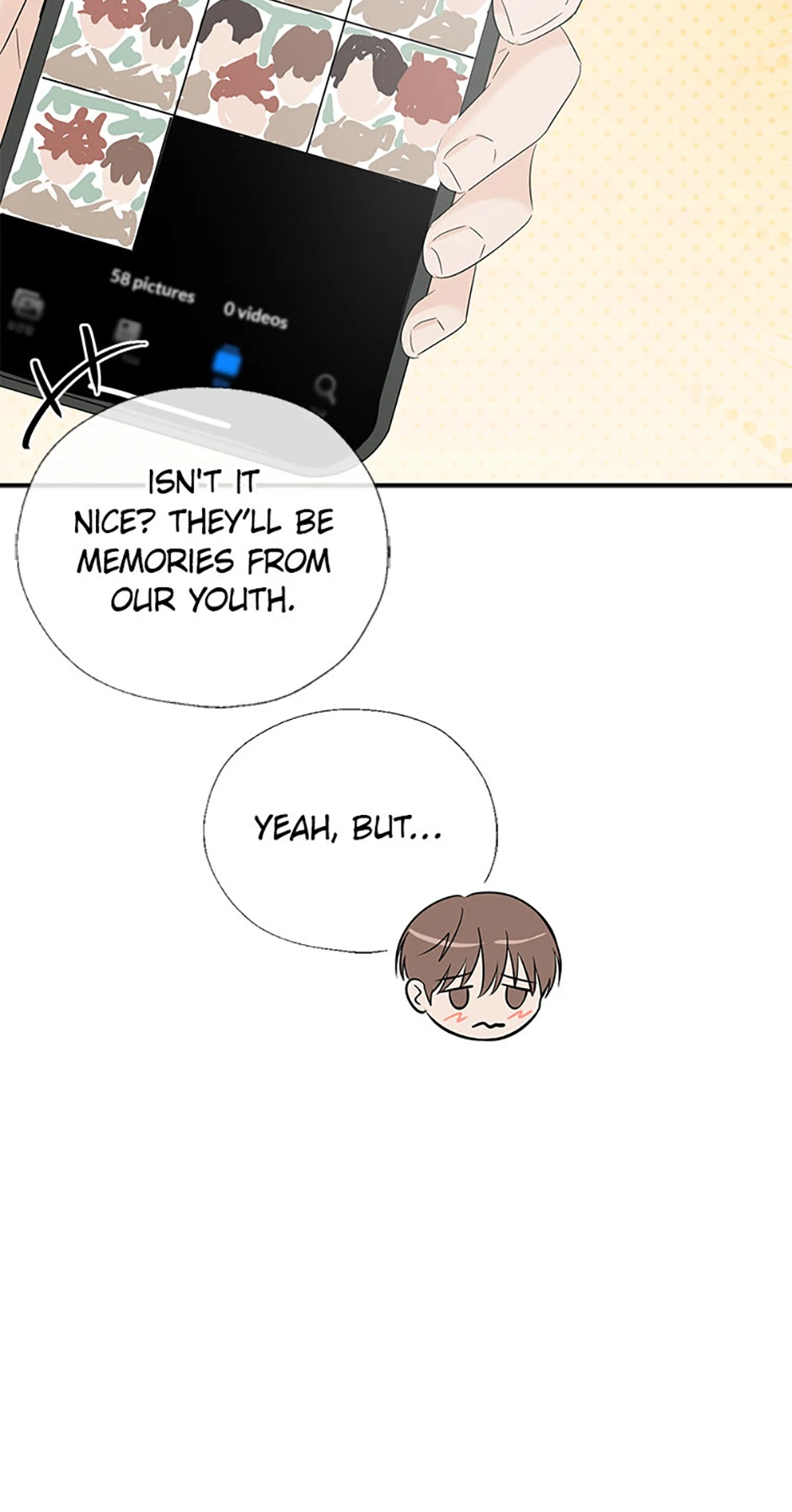 Read Overlooking Your Eyes chapter 35 image 20 on Lezhin