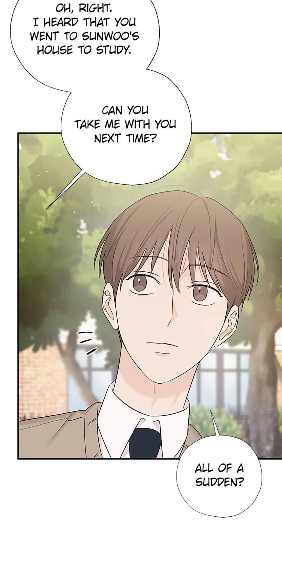 Read Overlooking Your Eyes chapter 35 image 31 on Lezhin