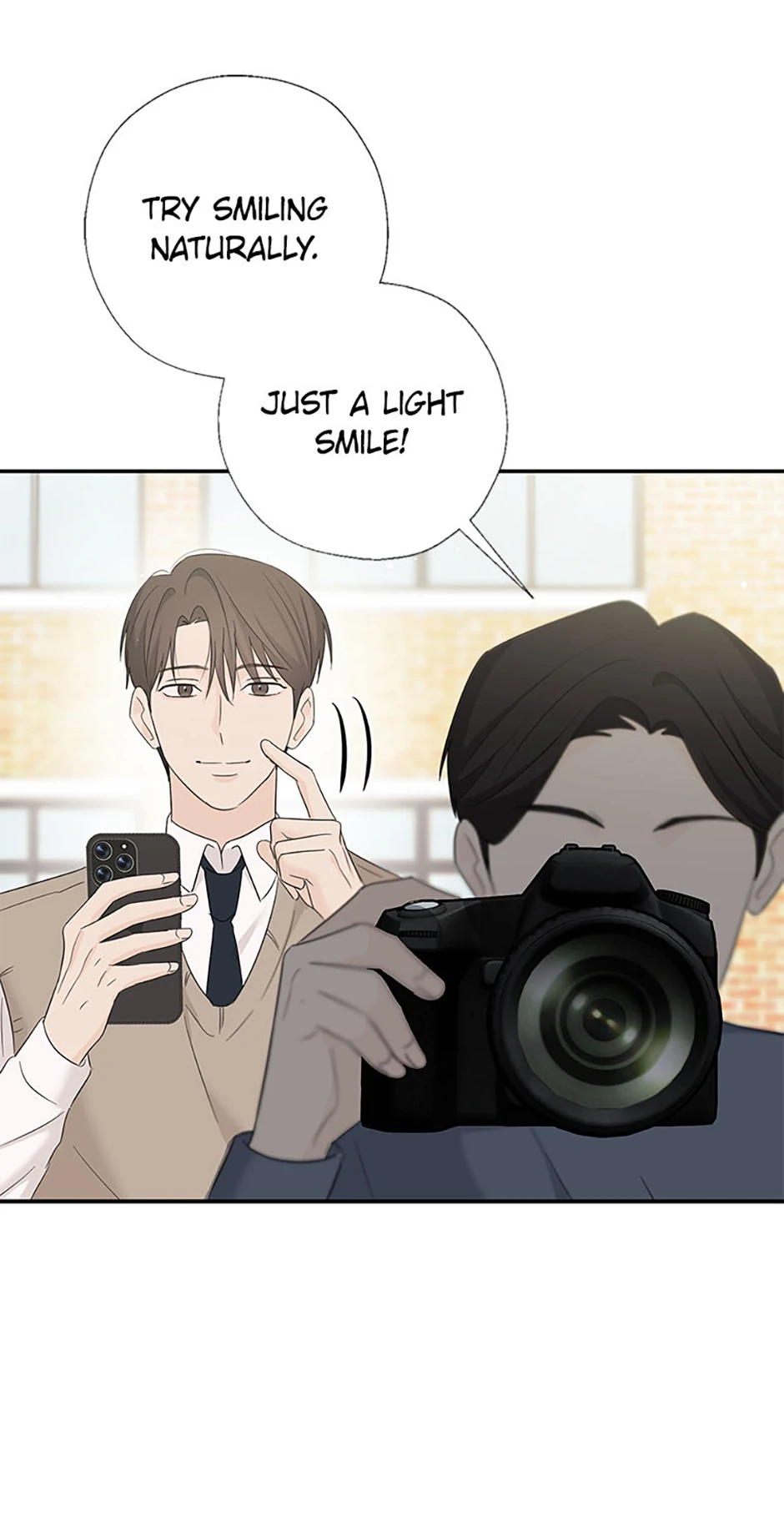 Read Overlooking Your Eyes chapter 35 image 4 on Lezhin