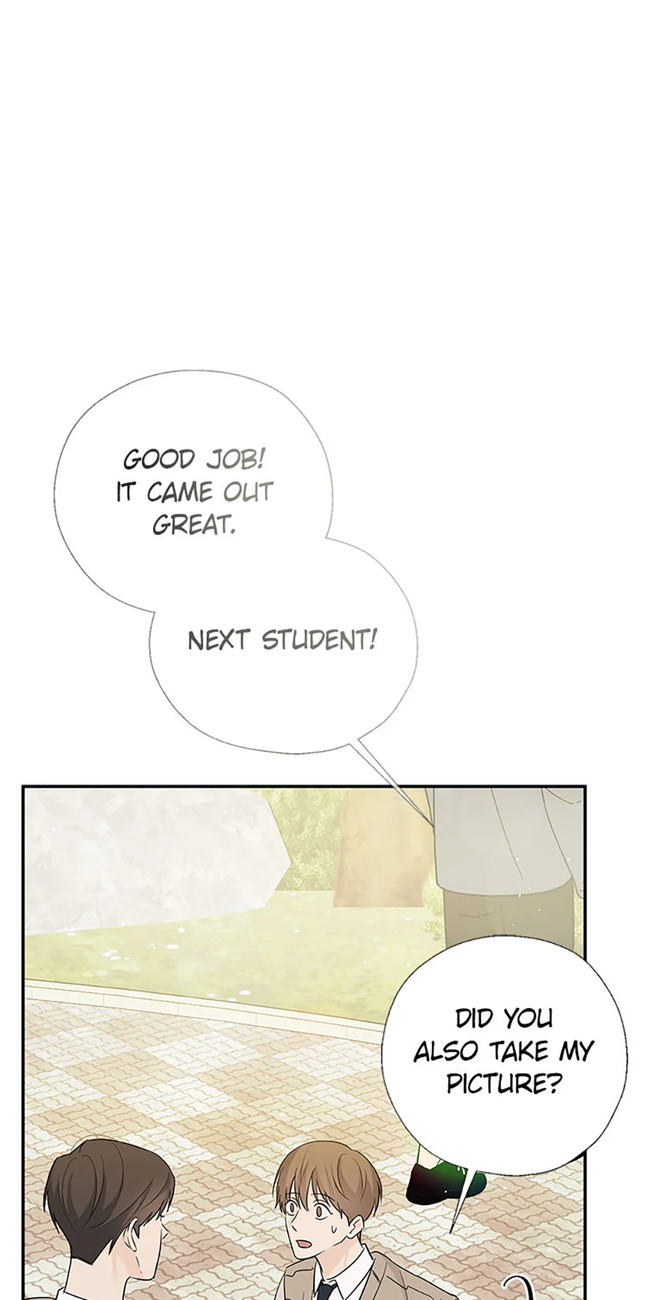 Read Overlooking Your Eyes chapter 35 image 7 on Lezhin